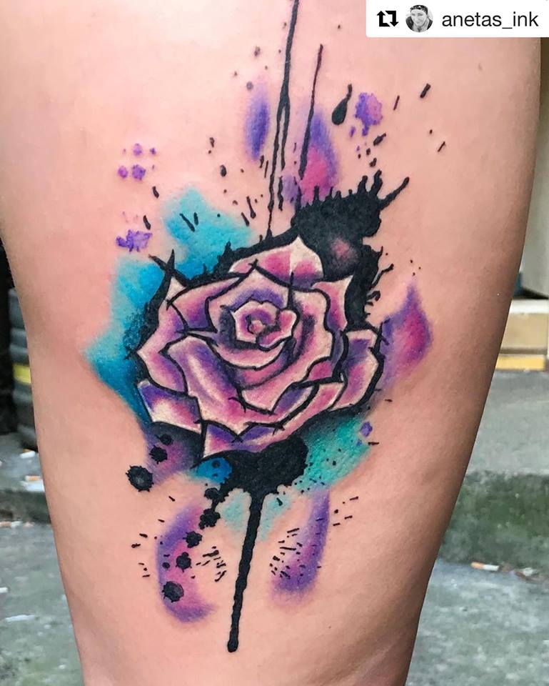 Watercolor Tattoo Style - Inkably.co.uk