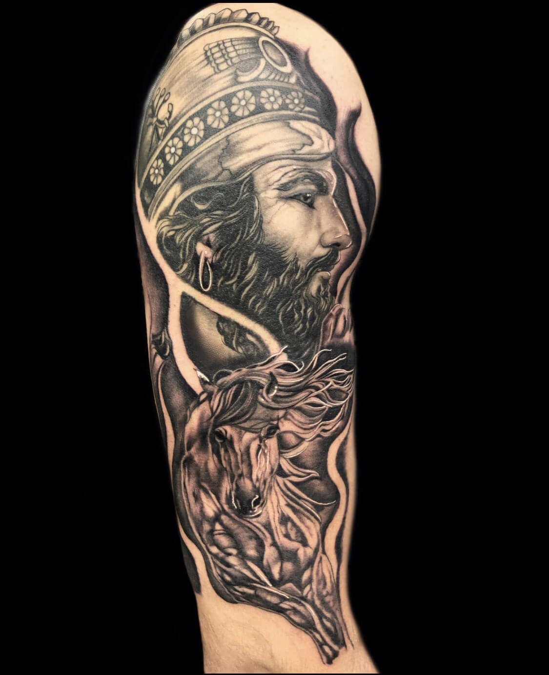Tattoo Studio NinaDeRojo - Persian custom design... Done by @argi.ndr . . .  . . . . . . . . . #tattoos #tattooed #tattooing #tattooist #tattooworker  #tattooart #tattooartist #ink #inking #inkedup #