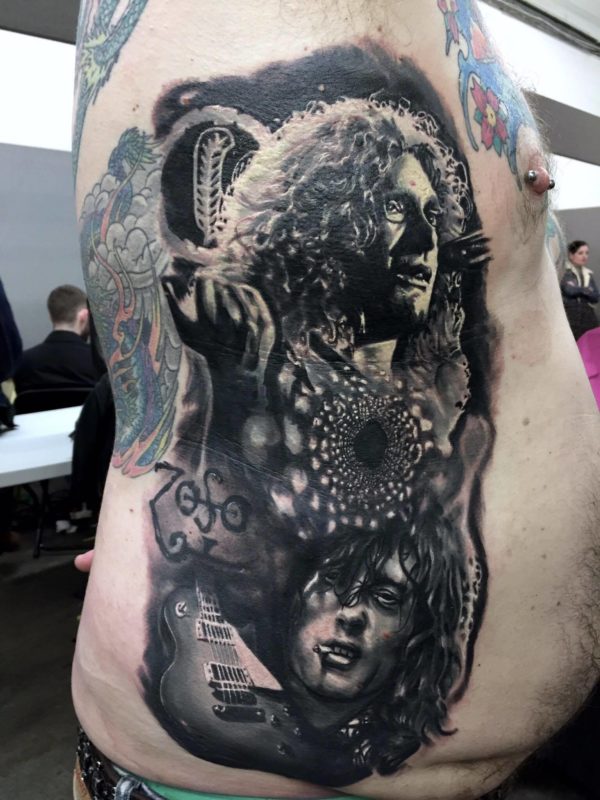 Paris Jackson Got Four Giant Led Zeppelin Tattoos