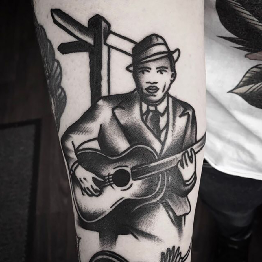 71 Splendid Guitar Tattoos On Forearm  Tattoo Designs  TattoosBagcom