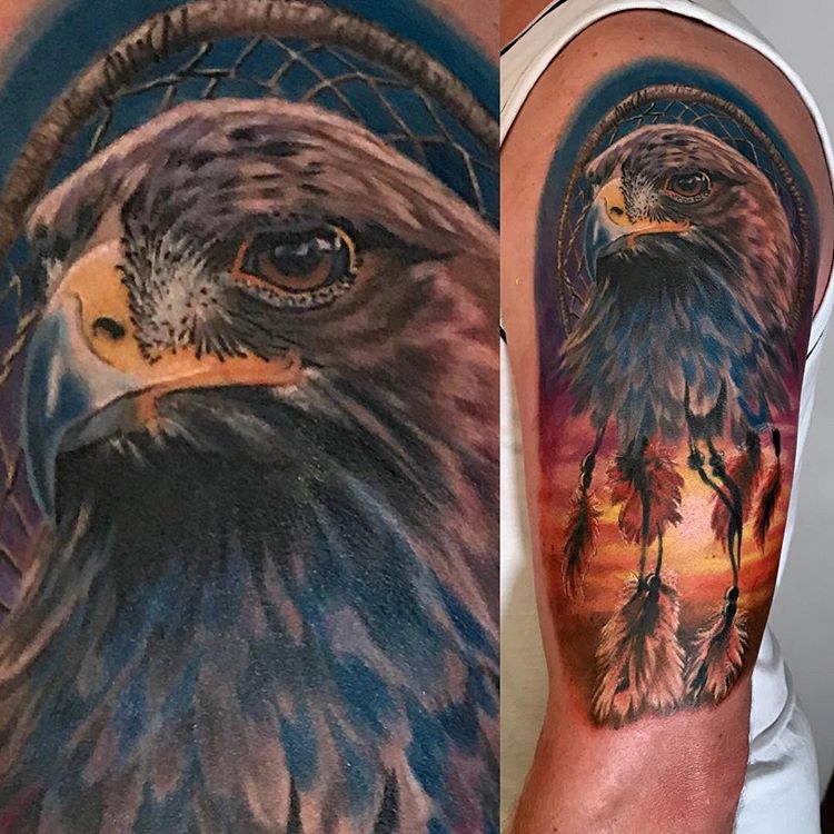 Lord of the Rings Inspired Golden Eagle Chest Tattoo — Steemit