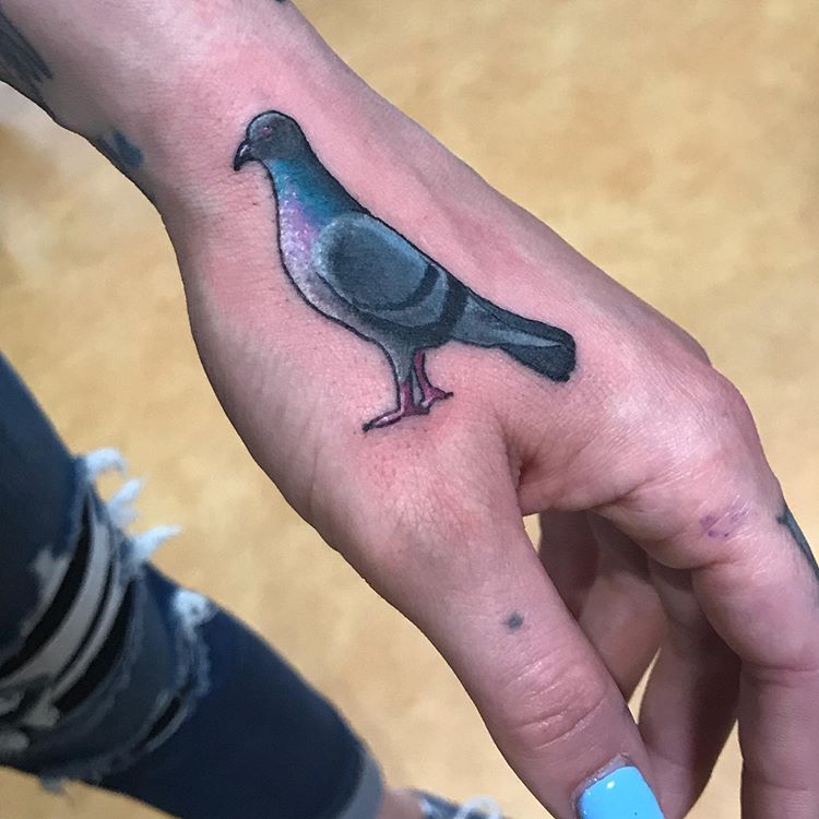 Feathers, Flight, and Forever: The Timeless Appeal of Pigeon Tattoos: 115  Designs - inktat2.com